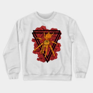 Orange baboon tarantula Crewneck Sweatshirt